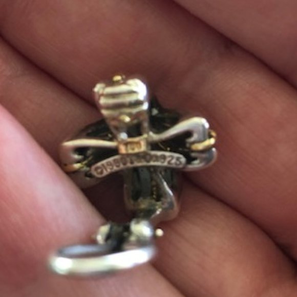 Authentic Tiffany & Co Signature "X" Earrings in Gold & Silver W/ Bag - Picture 3 of 4